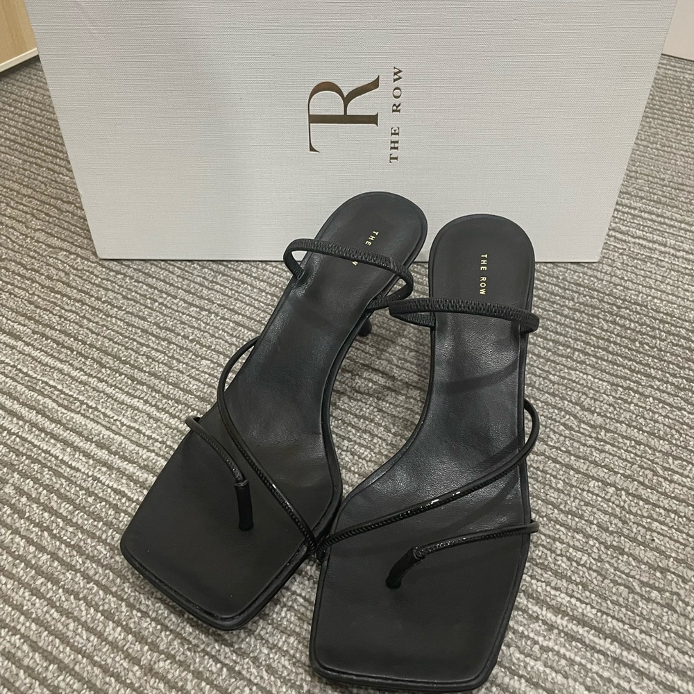 The Row Women's Brand New Black High Heels👠